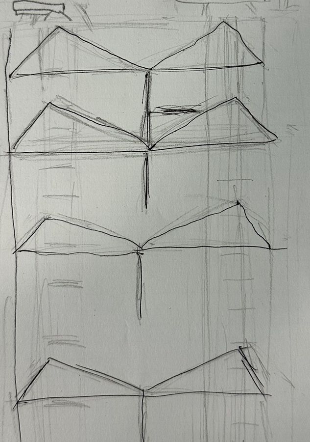 HSBC Main Building drawn by hand